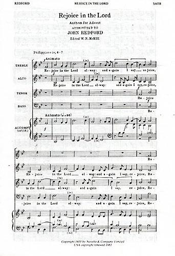 Rejoice In The Lord (In B Flat)