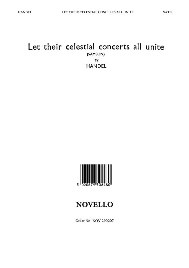 Handel: Let Their Celestial Concerts (Samson)