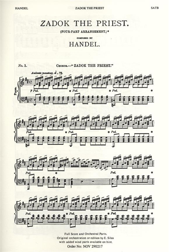 Handel: Zadok the Priest (Coronation Anthem No.1)