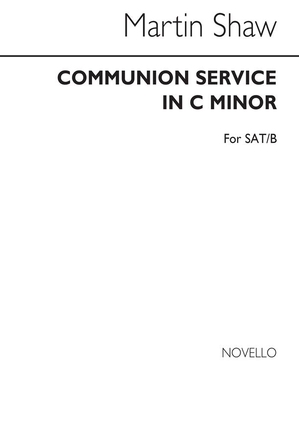 Communion Service In C Min