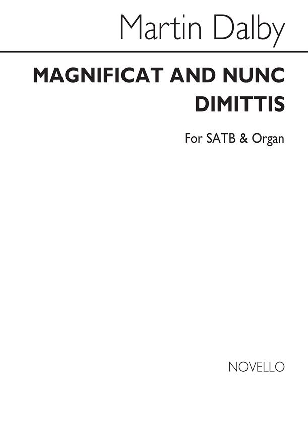 Magnificat & Nunc Dimittis (Paisley Abbey)(for SATB Chorus with Org. acc.)