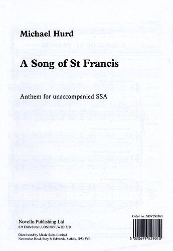 A Song Of Saint Francis fuer SSA