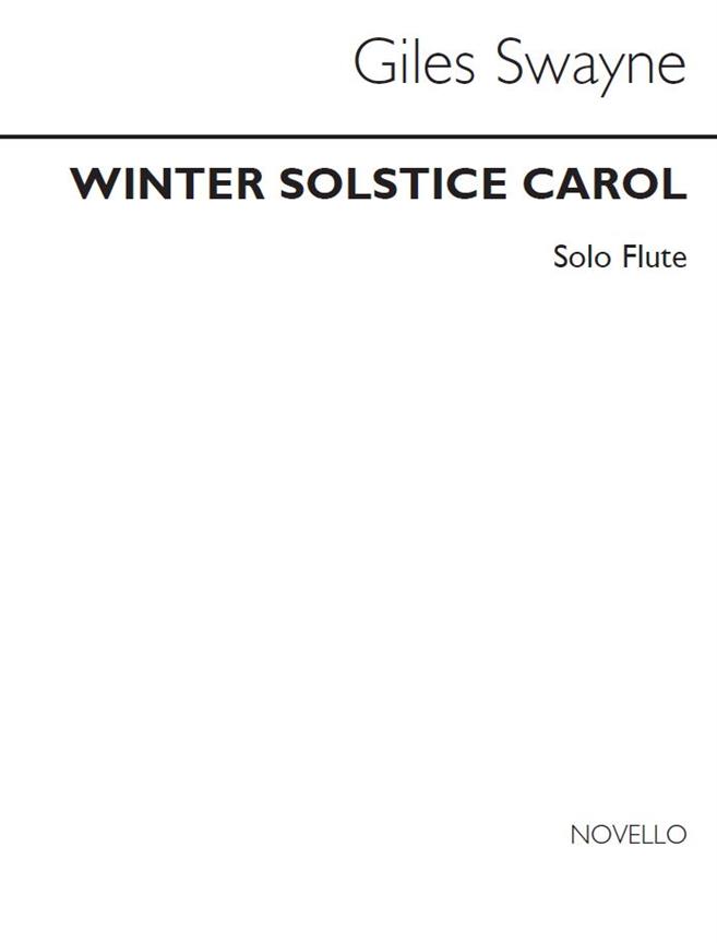 Winter Solstice Carol for SATB Chorus