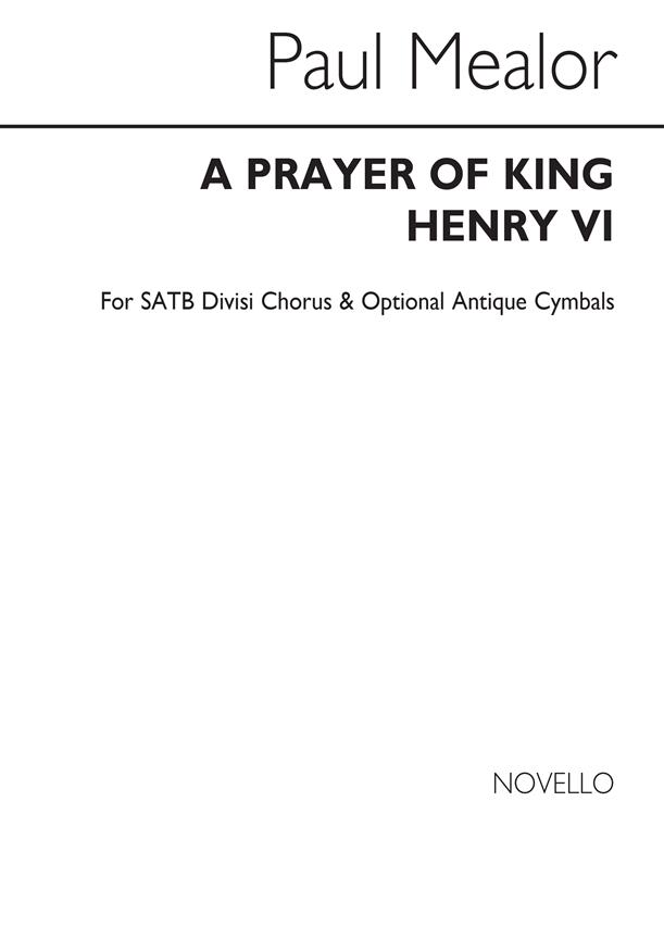 A Prayer Of King Henry VI