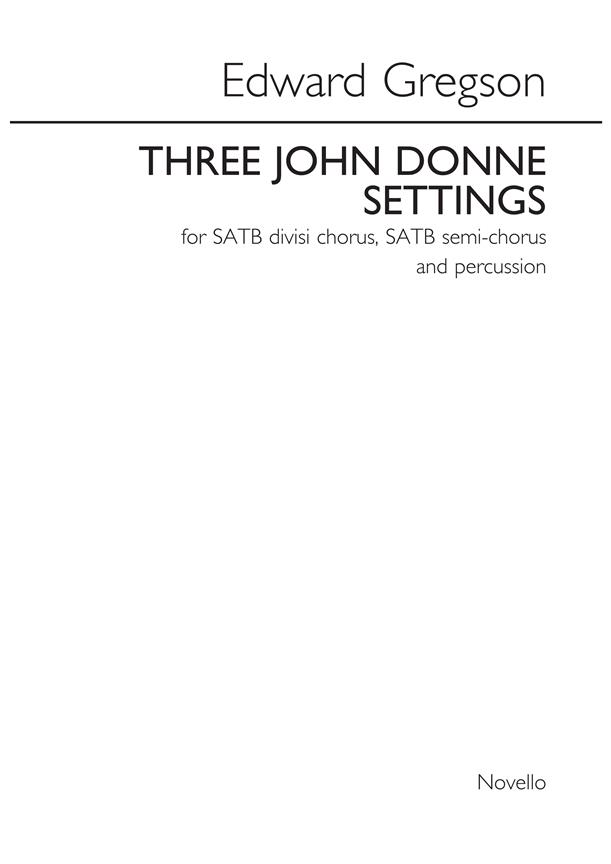 Three John Donne Settings