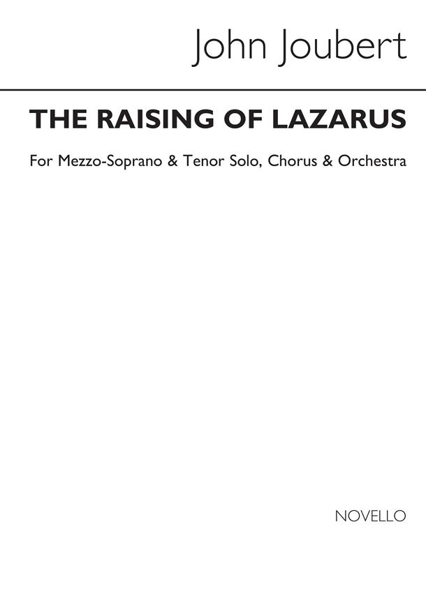 John Joubert: The Raising Of Lazarus, Op.67 (SATB)
