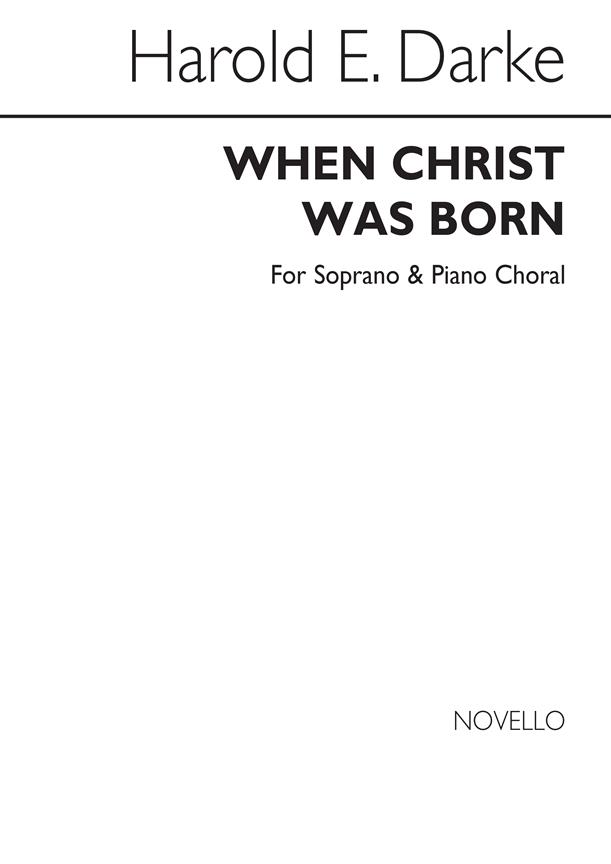 When Christ Was Born