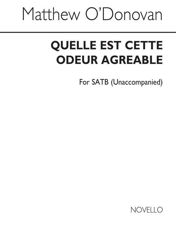 Quelle Est Cette Odeur Agr?able