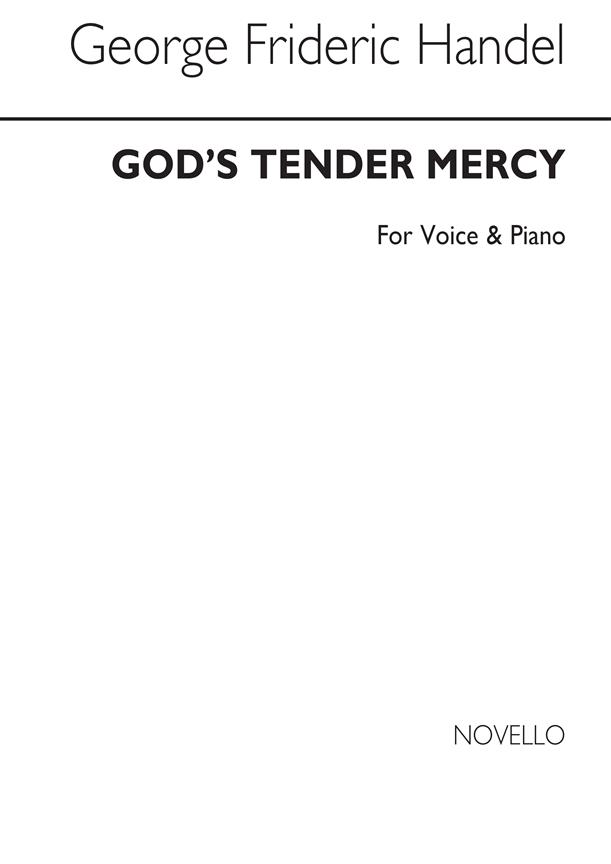 Gods Tender Mercy Voice/Piano