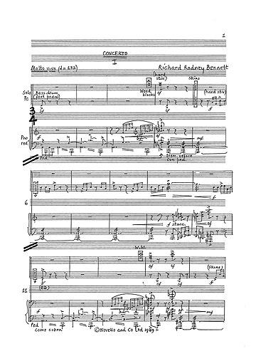 Percussion Concerto Solo Part And Piano