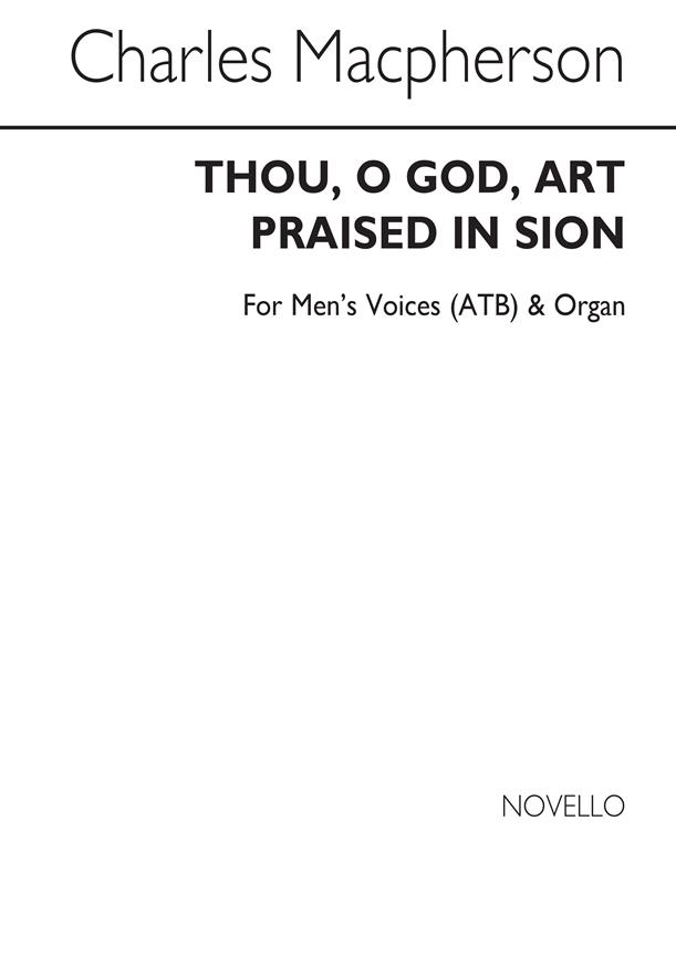 C Thou O God Art Praised In Sion Atb/