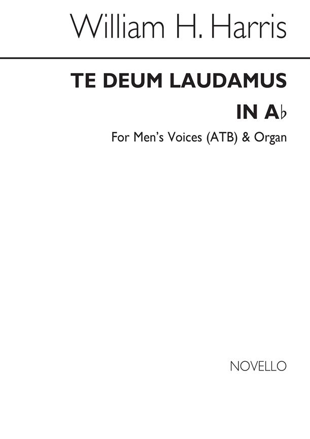 Te Deum In Ab for Mens Voices