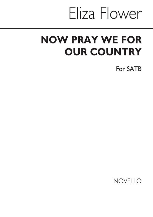 Now We Pray For Our Country Satb