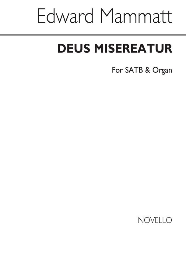 Deus Misereatur Satb/Organ