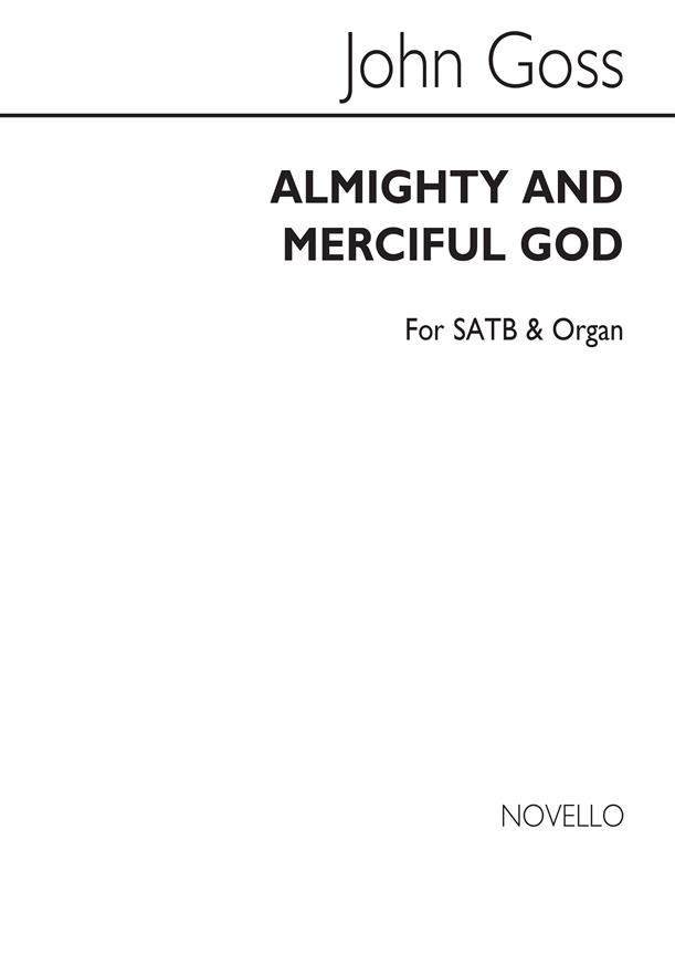 Almighty And Merciful God Satb/Organ