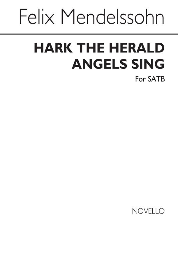 F Hark The Herald Angels Sing Satb