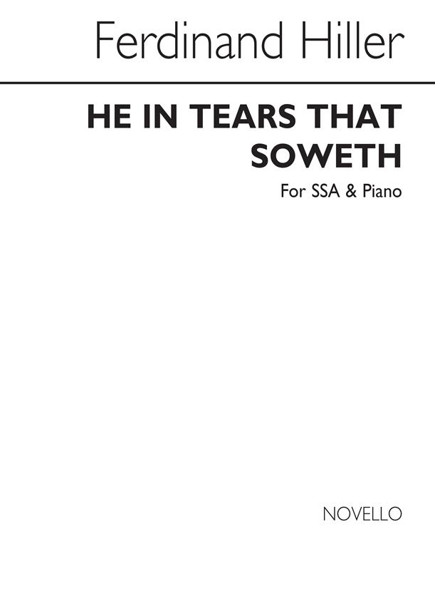 He In Tears That Soweth Ssa/Piano