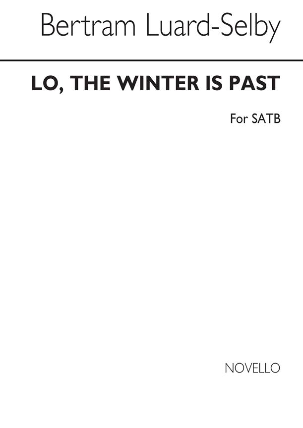 The Winter Is Past Satb/Organ