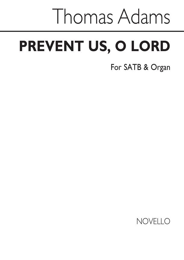 Prevent Us O Lord Satb/Organ