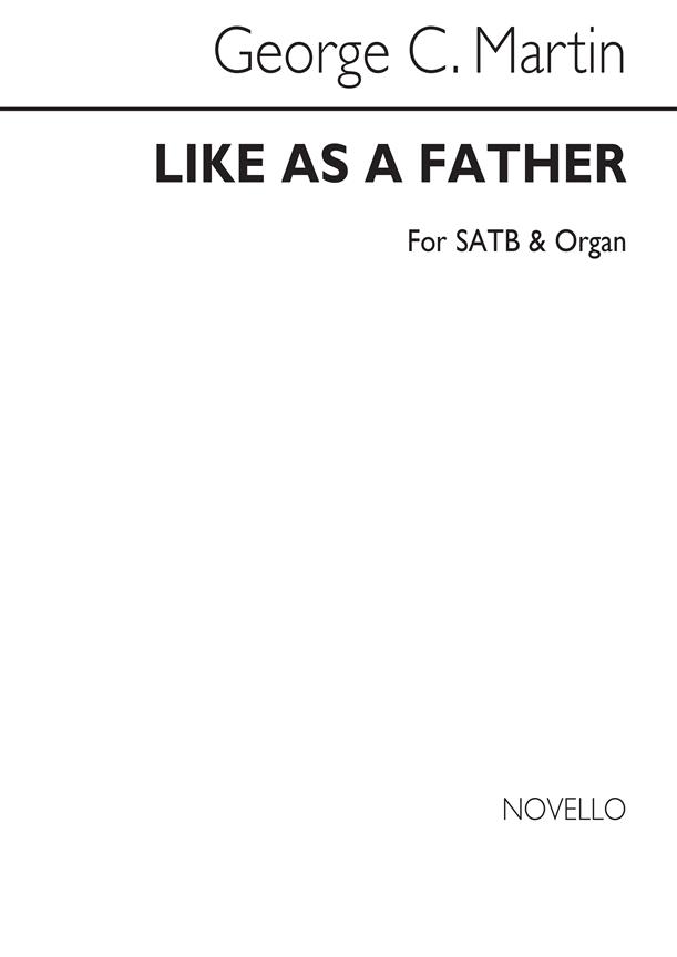 Like As A Father - T/Satb/Organ