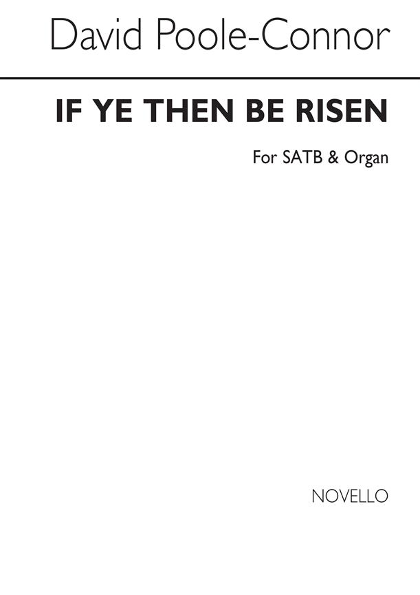 If Ye Then Be Risen