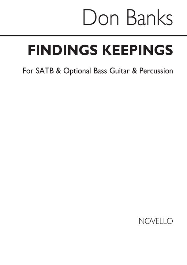 Findings Keepings (I) SATB
