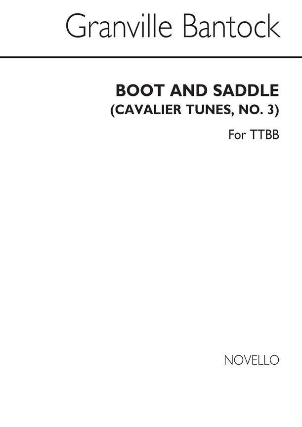 Boot And Saddle (TTBB/Piano)