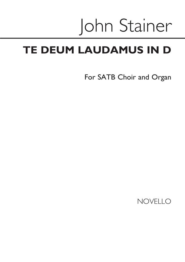 Te Deum Laudamus In C Satb/Organ