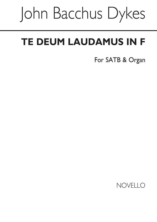 Te Deum Laudamus In F