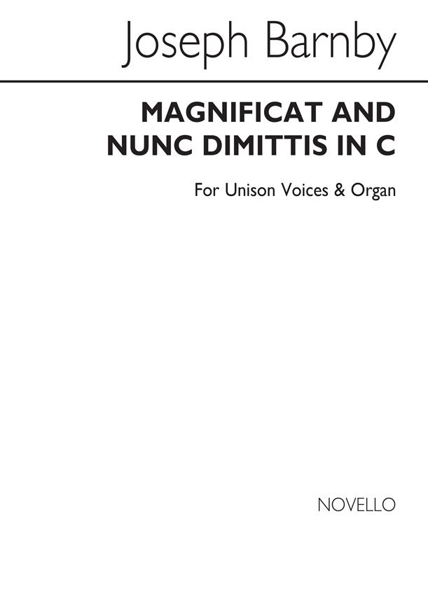 Magnificat And Nunc Dimittis In C