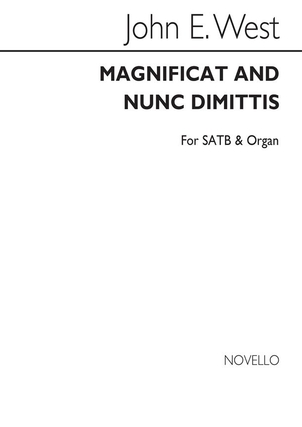 West: Magnificat And Nunc Dimittis In A SATB