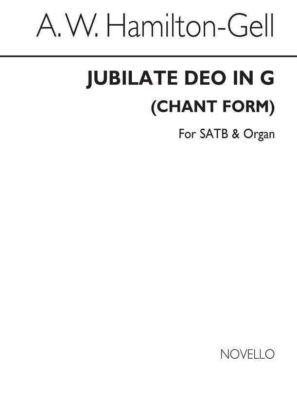 Jubilate Deo In G (Chant Form)