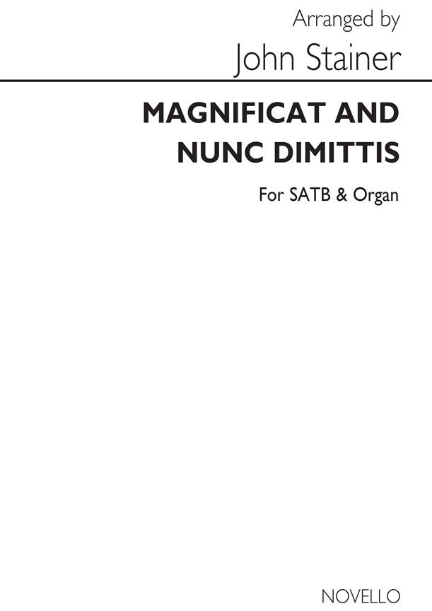 Magnificat & Nunc Dimittis 4th Series(Greg. Tones)