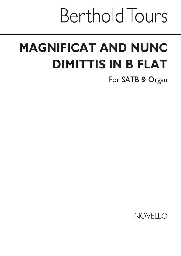 Magnificat And Nunc Dimittis In B Flat