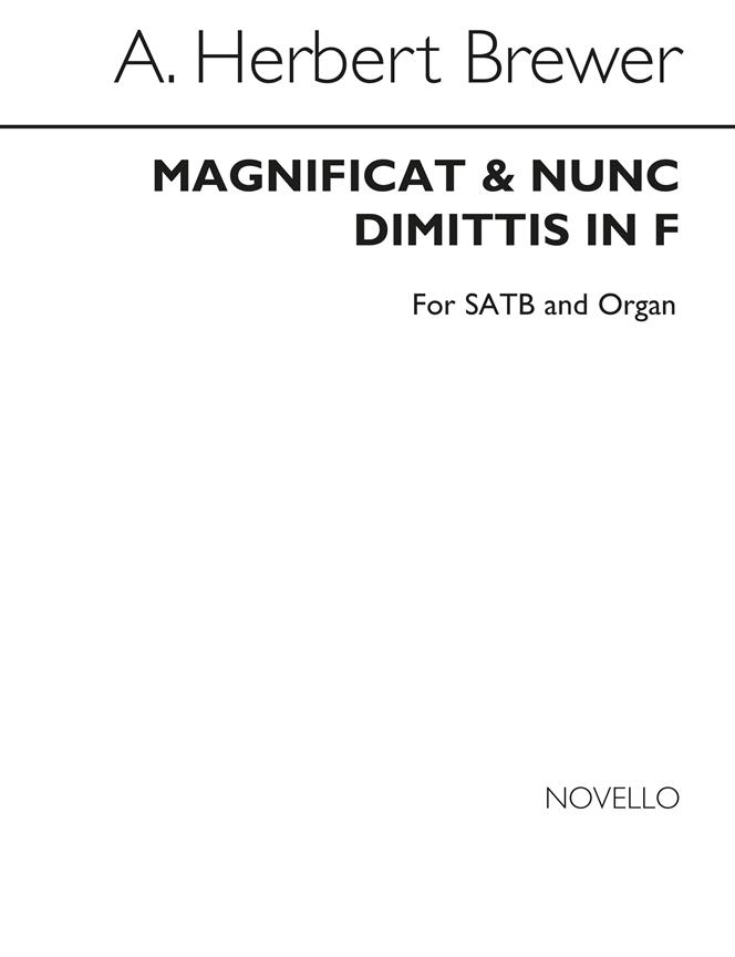 Herbert Magnificat And Nunc Dimittis In F