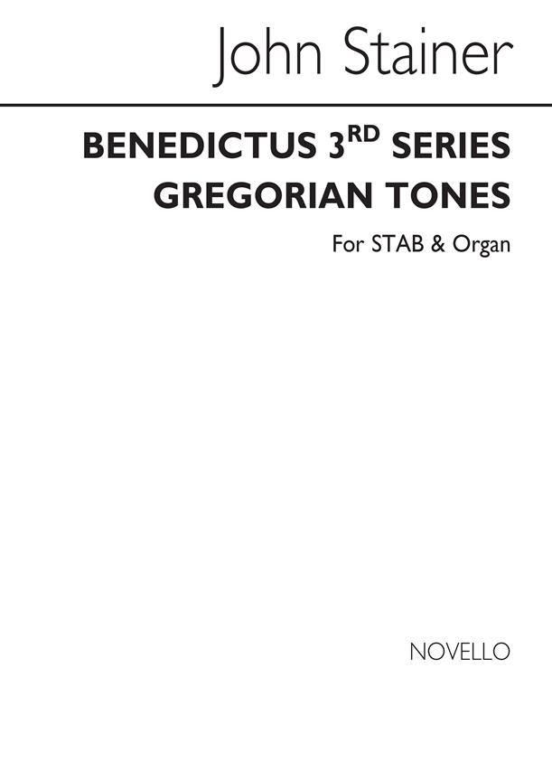 Benedictus 3rd Series (Gregorian Tones)