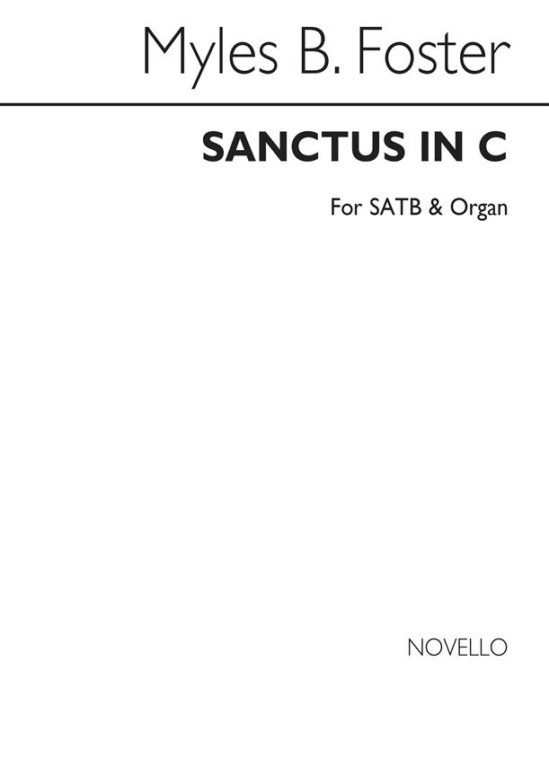 Sanctus In C Satb/Organ