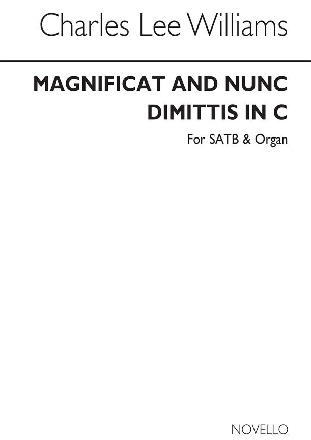 Lee Williams Magnificat And Nunc Dimittis In C
