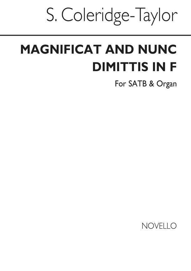 Magnificat And Nunc Dimittis In F