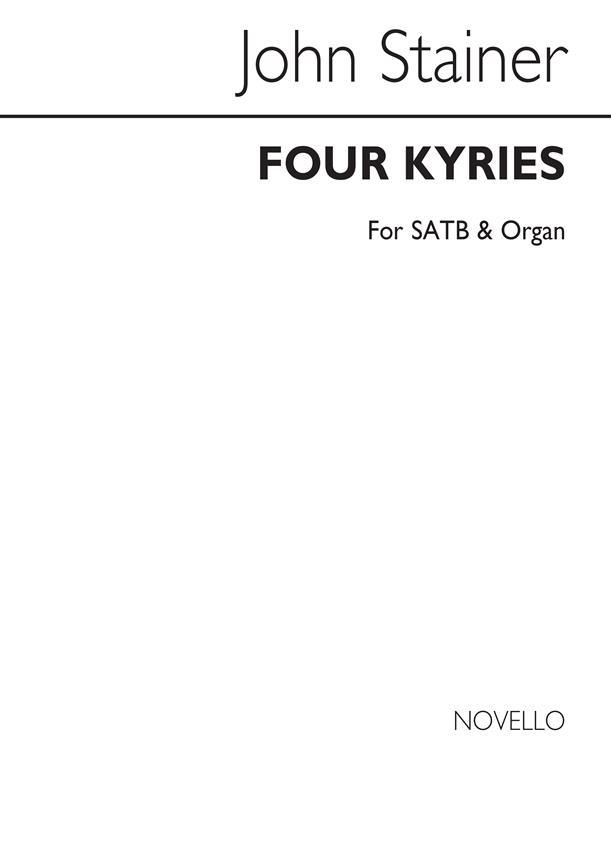 Four Kyries Satb/Organ
