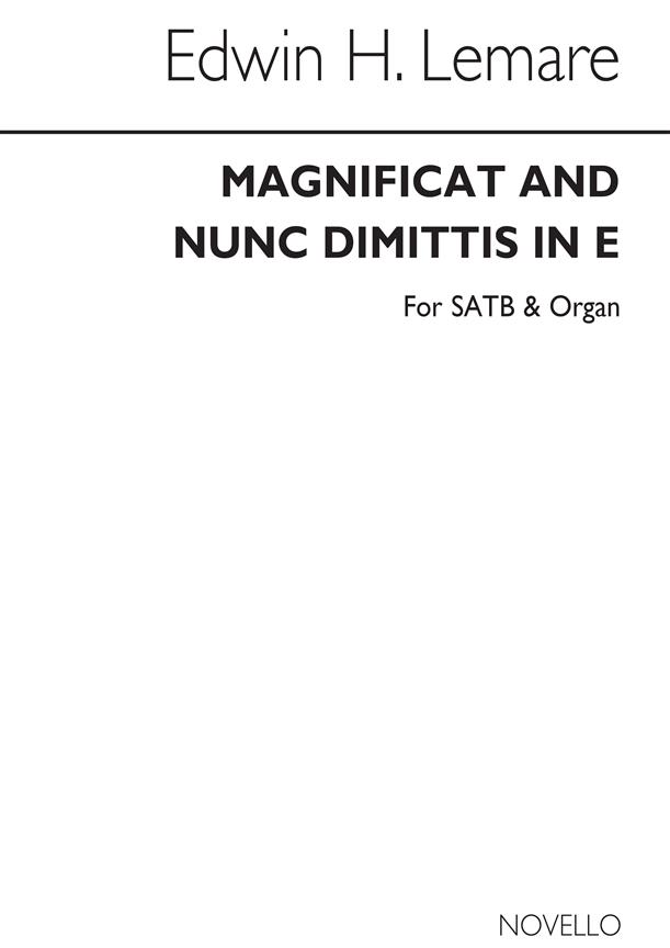 Magnificat And Nunc Dimittis In E