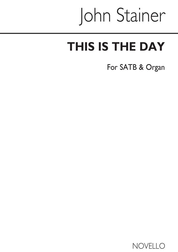 This Is The Day (Hymn) Satb/Organ