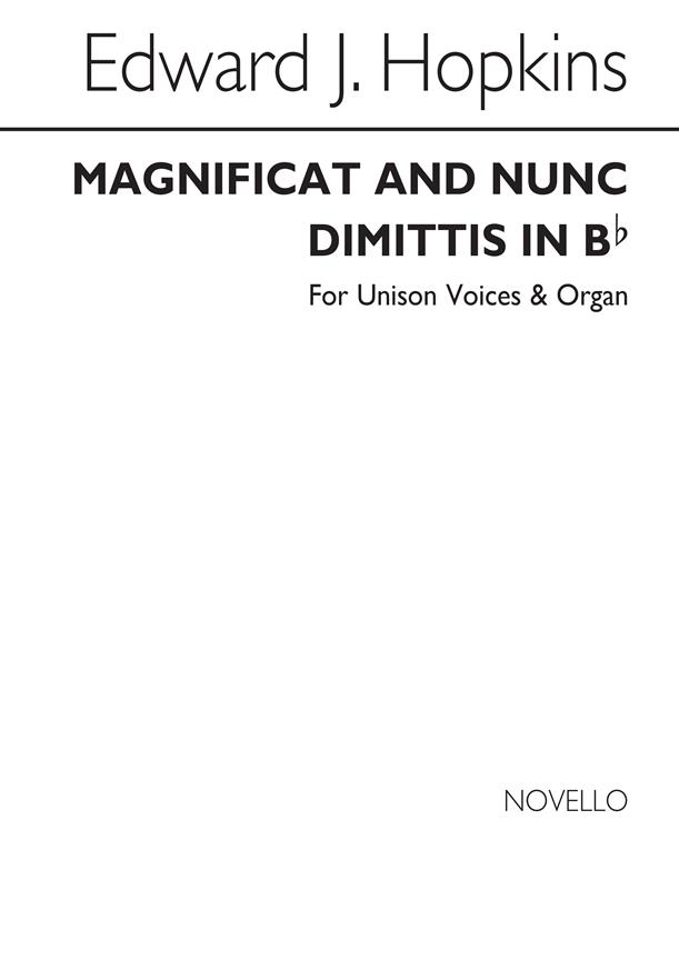 Magnificat And Nunc Dimittis In B Flat