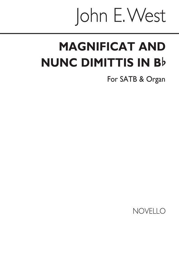 Magnificat And Nunc Dimittis In B Flat