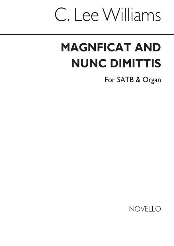 Lee Williams Magnificat And Nunc Dimittis In D