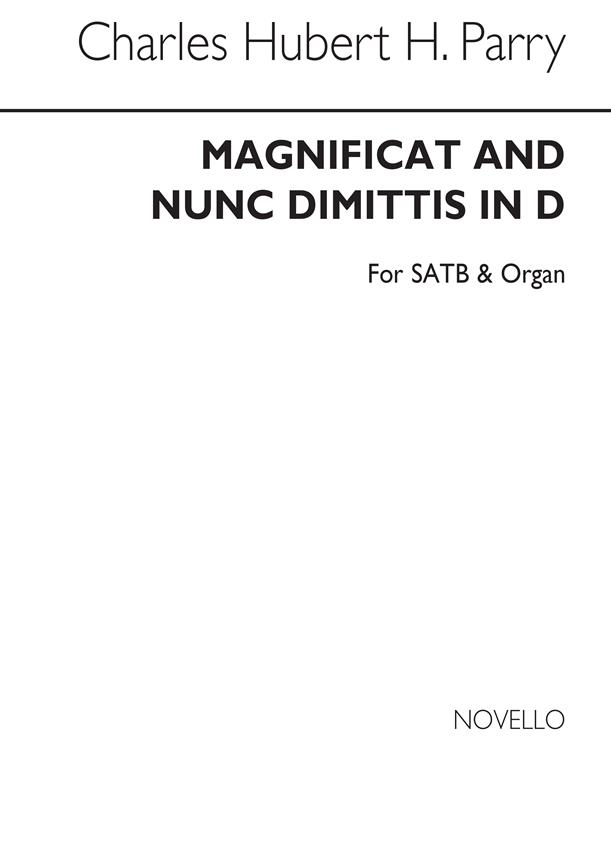 Magnificat And Nunc Dimittis In D