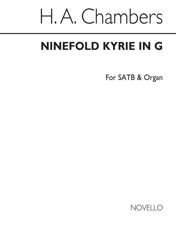 Ninefold Kyrie In G Satb/Organ