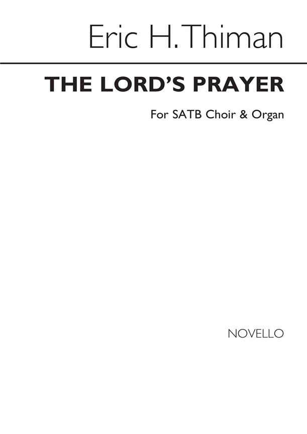 The Lord`s Prayer Satb/Organ