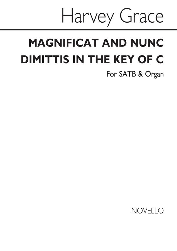 H Magnificat And Nunc Dimittis In C Satb And