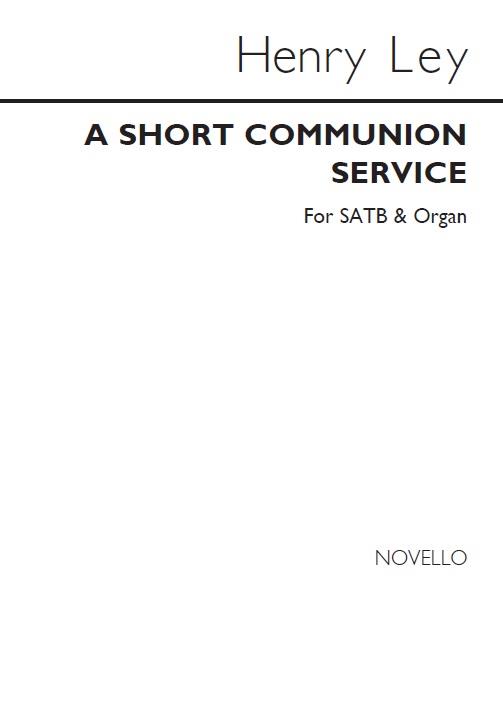 A Short Communion Service Satb/Organ